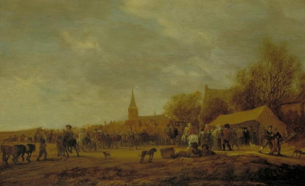 Koňský Trh - Salomon van Ruysdael