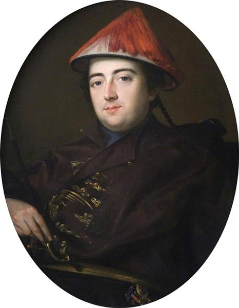 Thomas Keymer of Kidwelly, À La Chinoise, 1754 - Gavin Hamilton