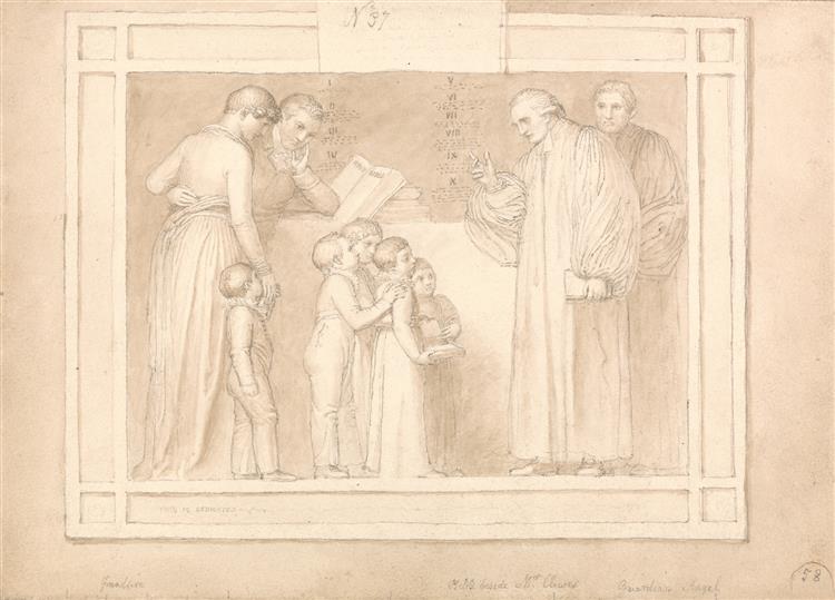 Study for a Monument to the Reverend John Clowes - Джон Флаксман