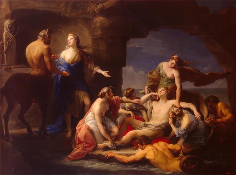 Achille Richiamato Da Teti E Da Chirone, 1770 - Pompeo Batoni