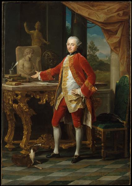 Portrait of a Young Man, c.1765 - Pompeo Batoni