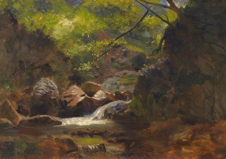 Landscape with a River - Thomas Stuart Smith