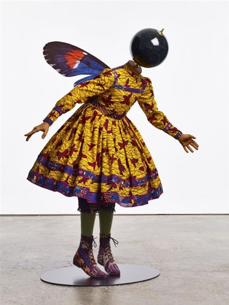 BUTTERFLY KID (GIRL), 2015 - Yinka Shonibare