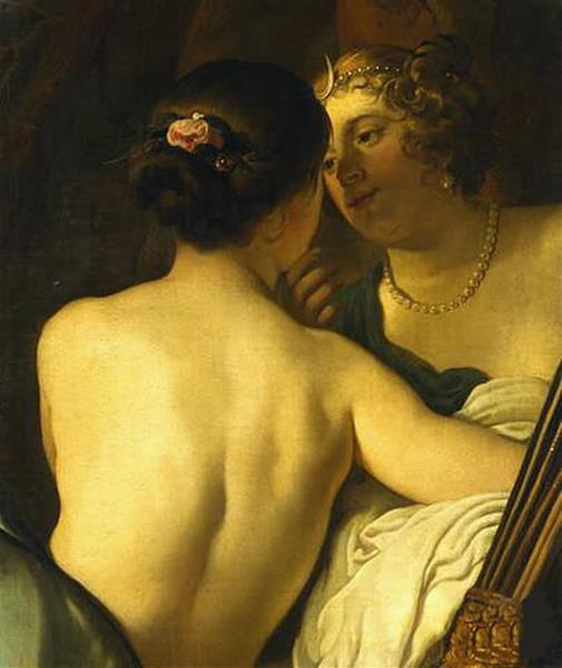 Jupiter in the Guise of Diana Seducing Callisto - Gerard van Honthorst