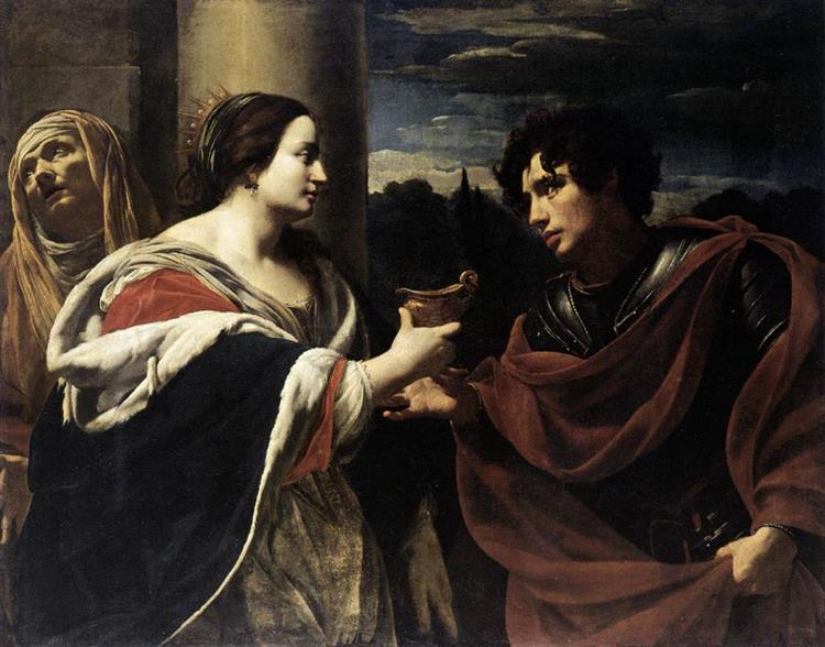Sophonisba Receiving the Poisoned Chalice, c.1623 - Simon Vouet