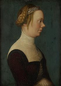 Portrait of a Woman - Hans Holbein el Viejo