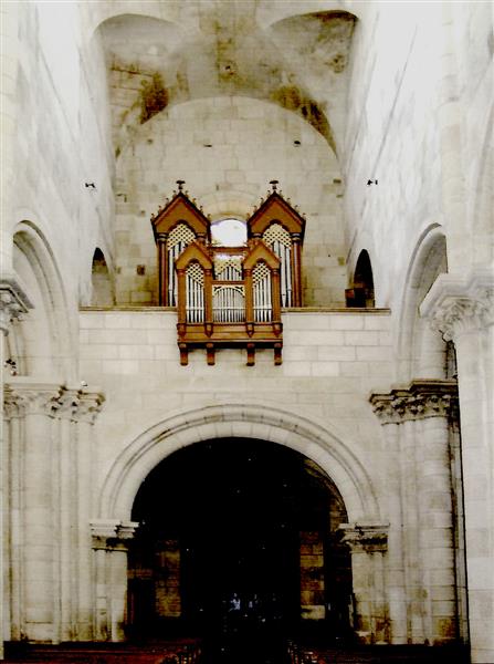 Vault, Abbey Church of St James, Lébény, Hungary, 1208 - Романская архитектура