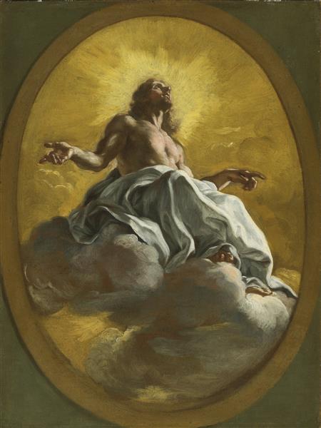 Christ in Glory - Giovanni Battista Gaulli