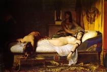 Death of Cleopatra - Jean-André Rixens