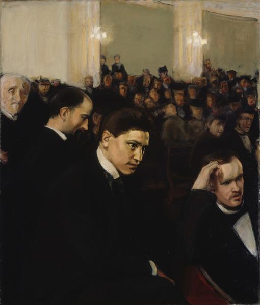 The Concert, 1898 - Magnus Enckell