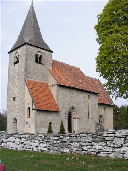 Bro Church, Gotland, Sweden, c.1150 - Romanesque Architecture