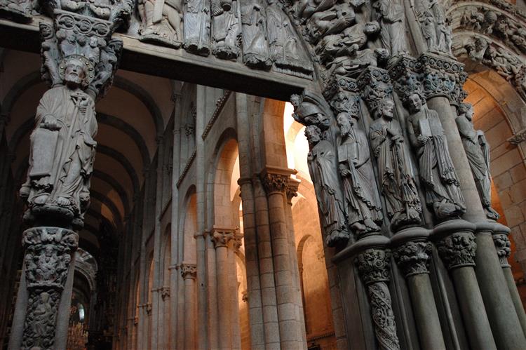 Santiago De Compostela Cathedral, Spain, 1075 - 1211 - Arquitectura románica
