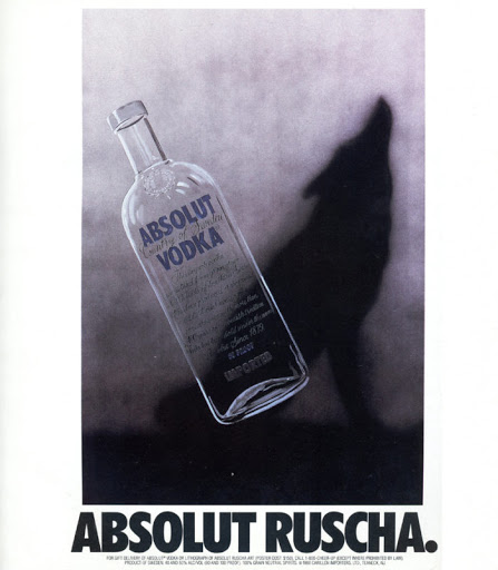 Absolut Ruscha, 1988 - Edward Ruscha
