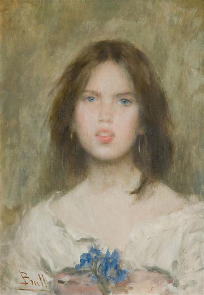 Girl, 1896 - Жоан Бруль-и-Виньолес