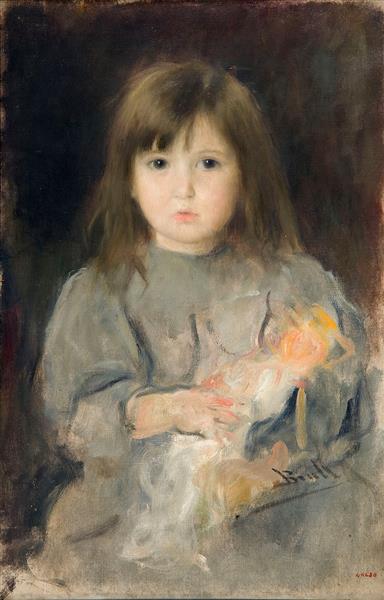Portrait of the artist's daughter, 1900 - Joan Brull