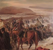 Retrade of French Troops from Russia - Albrecht Adam