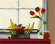 Fruit with Tulips - Bernadette Resha
