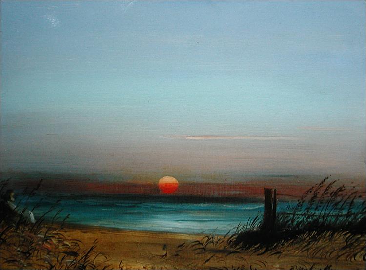 Sunrise, Cape Hatteras, 1981 - Frank Herbert Mason