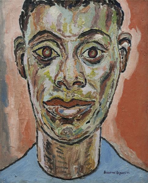 Portrait of James Baldwin, 1945 - Beauford Delaney