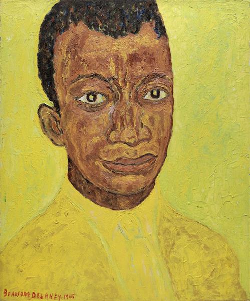 Portrait Of James Baldwin 1965 Beauford Delaney