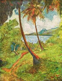 Landscape of Martinique - Шарль Лаваль