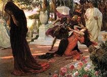 The Death of Messalina - Georges-Antoine Rochegrosse