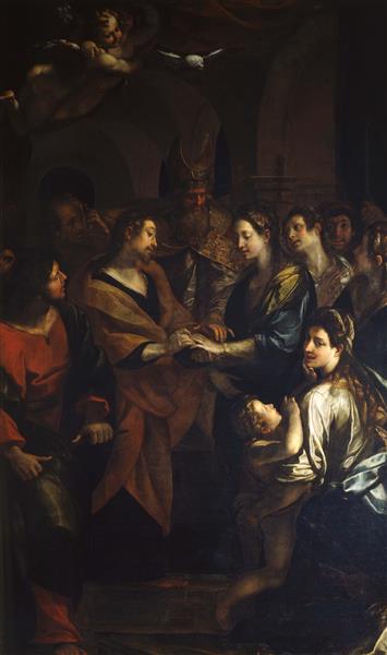 Sposalizio Della Vergine, c.1617 - Giulio Cesare Procaccini