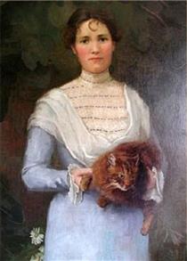 Portrait of Constance - Sarah Henrietta Purser