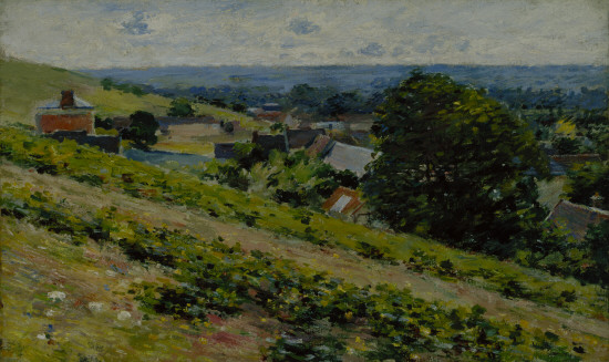 From the Hill, Giverny, c.1892 - Теодор Робинсон