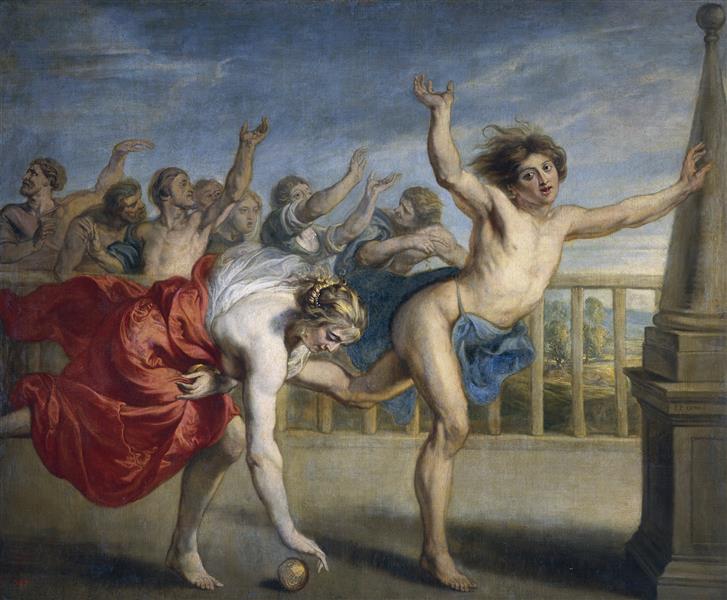 Hippomenes and Atalanta, c.1635 - c.1637 - Jacob Peter Gowy