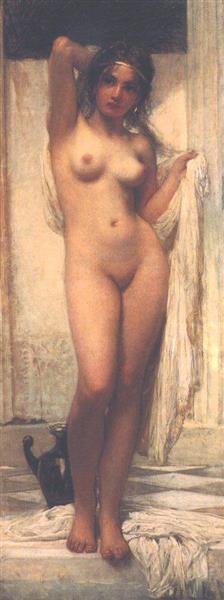 Bathing Woman, 1901 - Károly Lotz