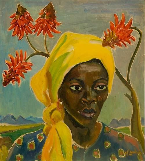 Annie of the Royal Bafokeng, 1945 - Maggie Laubser