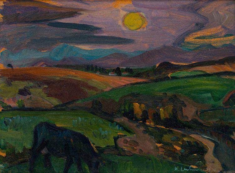 Landscape with Cow, 1924 - Maggie Laubser