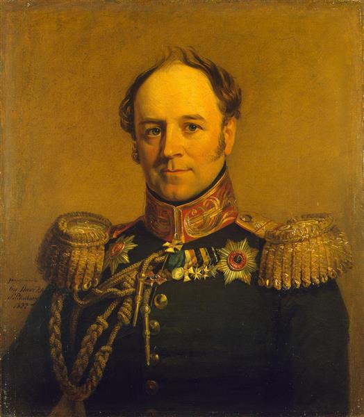 Hortrait of Alexander Kh. Von Benckendorf, 1822 - George Dawe