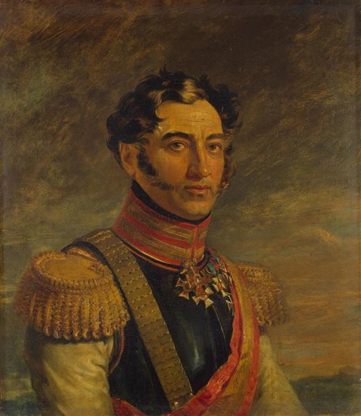 Portrait of Mikhail Andreyevich Arsenyev, 1825 - Джордж Доу