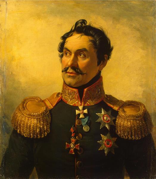 Portrait of Yefim I. Chaplits - George Dawe