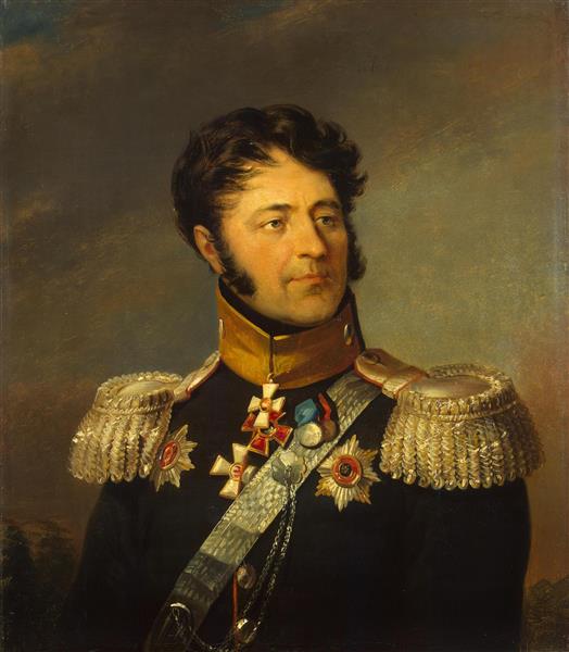 Luka Alexeyevich Denisyev, Russian Major General - George Dawe