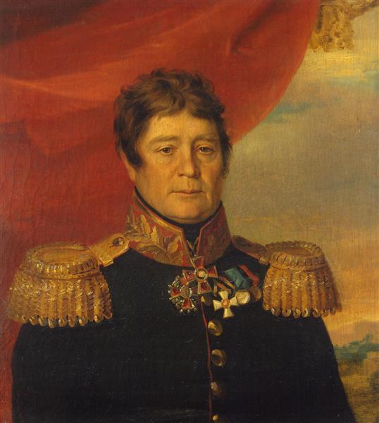 Stepan Vasilyevich Dyatkov, Russian Major General - George Dawe