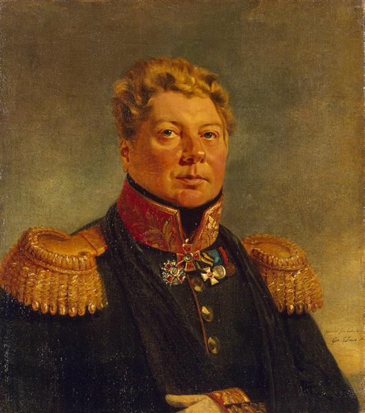 Fyodor Evstafievich Knyper, Russian General - George Dawe
