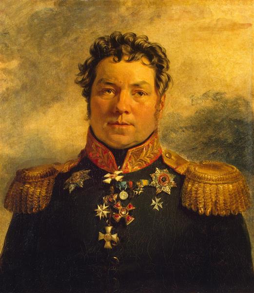 Portrait of Pyotr Ya. Kornilov, c.1820 - c.1825 - Джордж Доу