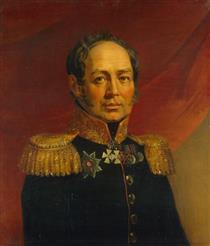 Portrait of Dmitry V. Lyalin - George Dawe