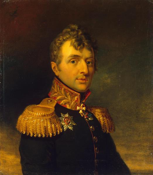 Ivan Vasilyevich Mantejfel, Russian General - George Dawe