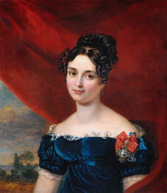 Maria Jacovlevna Naryshkina (Lobanova), 1822 - George Dawe