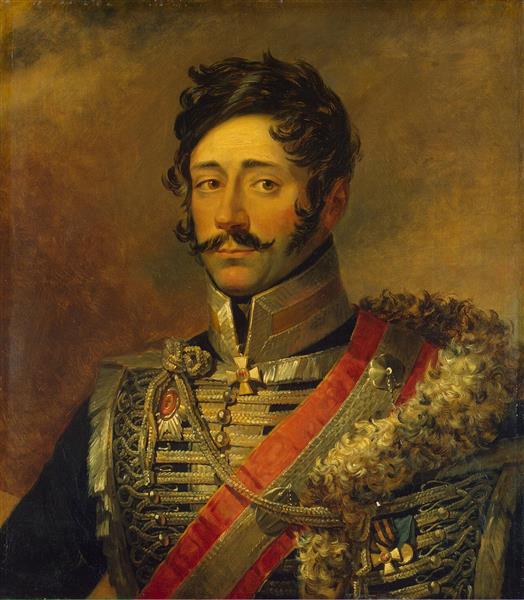 Portrait of Alexey P. Melissino, c.1820 - c.1825 - Джордж Доу