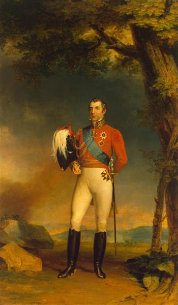 Portrait of Duke of Wellington, 1829 - Джордж Доу