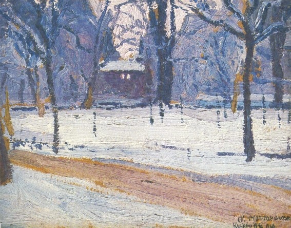Krakow Hoarfrost, 1911 - Олекса Новаківський
