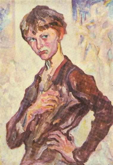 Portrait of the Artist's Son, Yaroslav, c.1930 - Oleksa Nowakiwskyj