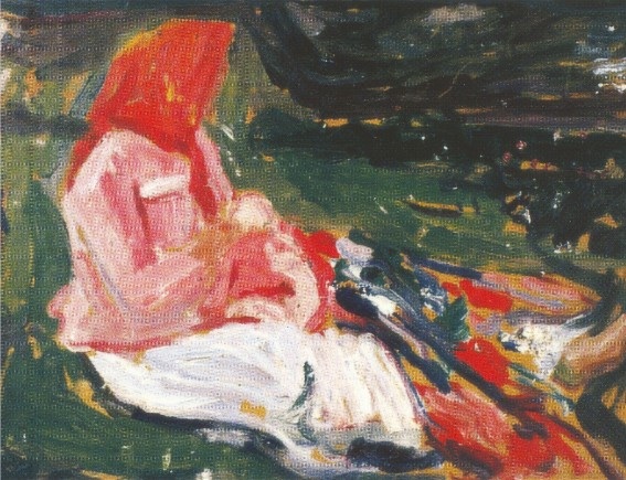 A Woman with Child, 1899 - Олекса Новаківський