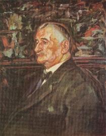 Portrait of I. Korovets - Алексей Харлампиевич Новаковский