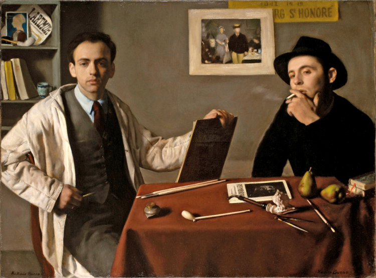 Double Self-portrait, 1944 - Antonio Bueno